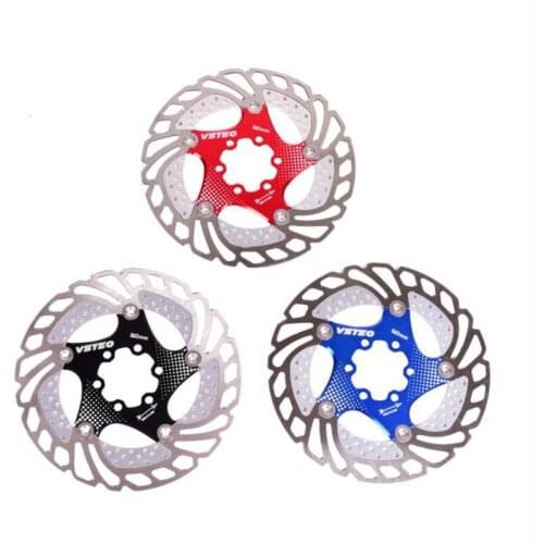 Mountain Bike Card Type Cooling Floating Disc Six Hole Brake Disc 160mm Six Inch Disc Brakes Accessories