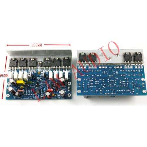 2pcs L25 250W 8R Pre/Post-level Combined Low Distortion High Driving Force Dual Channel Power Amplifier Board Angled aluminum