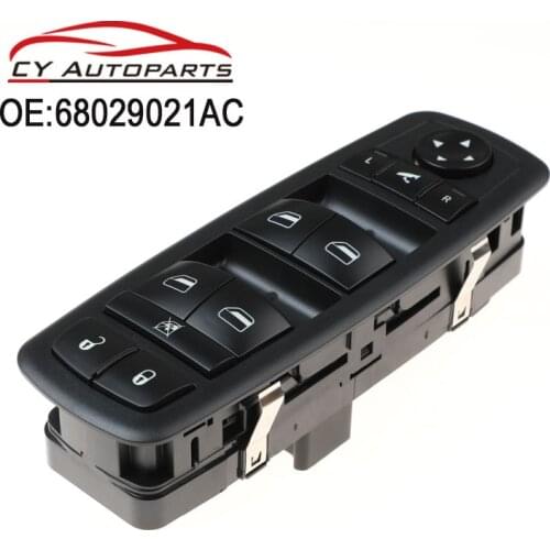 68029021AC New Master Power Window Switch For 2008 2009 Dodge Chrysler Caravan 68029021AA 68029021AB