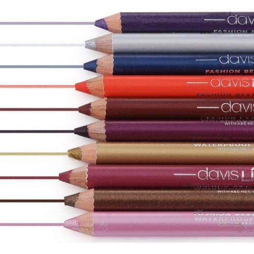 Colourful Eyeliner Pen Highlighter Waterproof Eyeshadow Pencil Cosmetic Glitter EyeShadow Pen Cosmetic Glitter Eye Liner