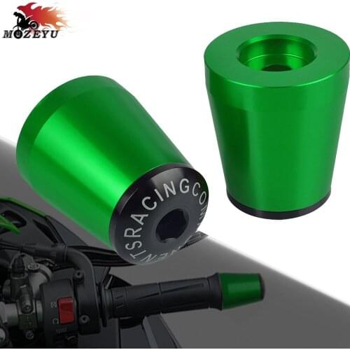 FOR KAWASAKI ZX6R/zx10r/ZX10 rr Performance 2019 2020 2021 Motorcycle grips ends Handle Bar Cap End Plugs CNC Handlebar Grips
