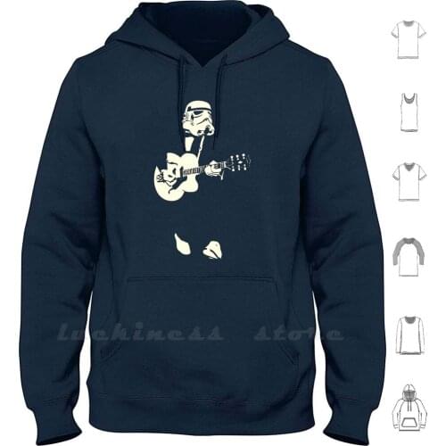 Rock N Clone Hoodie Long Sleeve Parody Music Musician Rock Pop Metal Punk Jazz Legend Movie Series Decorative