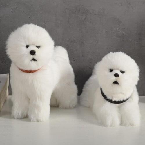 Simulation Stuffed Teddy Dog Design Plush Toy Home Decor Display Mold Kids Gift
