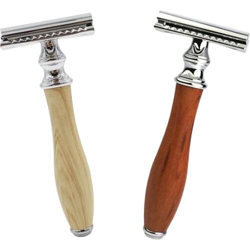 Classic Premium Double Edge Safety Mens Manual Shaver Aluminium Alloy