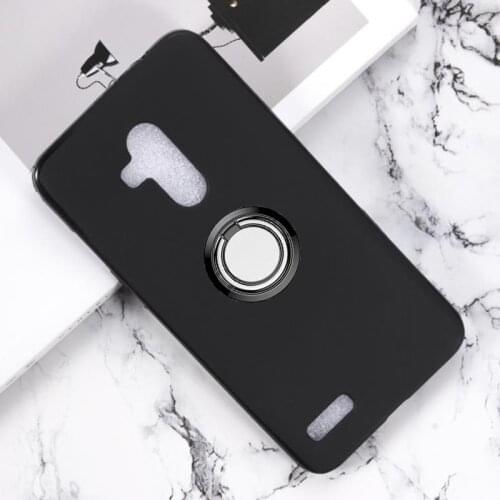 For Leagoo T8s / T8 Back Ring Holder Bracket Phone Case Phone TPU Soft Silicone Cover