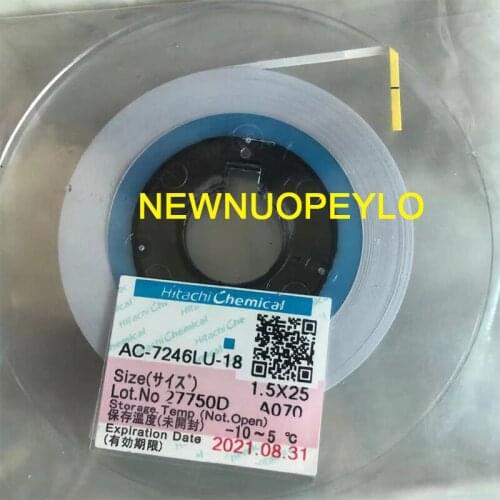 New Date ACF AC-7246LU-18 TAPE For LCD Screen Repair 1.2/1.5/2.0mm*10m/25m/50m Original LCD Anisotropic Conductive ACF Film