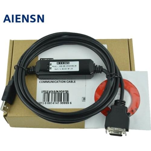 Suitable for Mitsubishi servo controller J2S programming cable data cable download line USB-MR-CPCATCBL3M