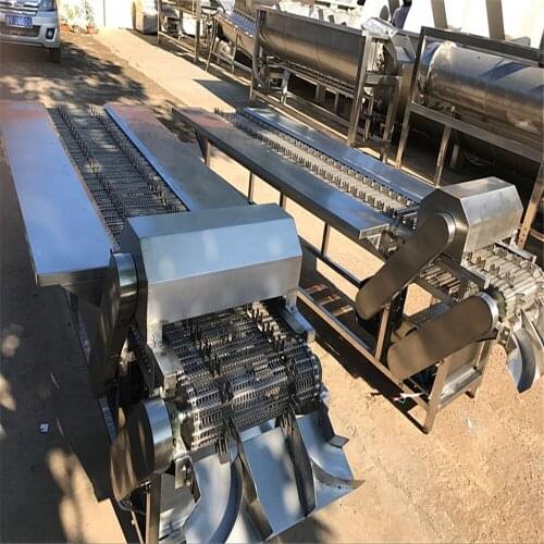 Industrial frozen chicken feet cutter chicken paw cutting machine