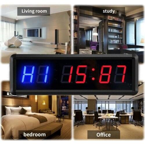 Gym Timer Stopwatch with Remote for Gym Fitness Training Ideal Interval Timer Clock sport Timer Stopwatch