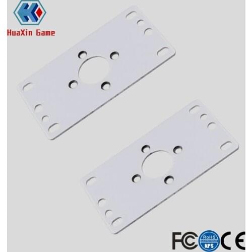 2 Piece Arcade Joystick standard mounting plate For Sanwa JLF Series Joysticks