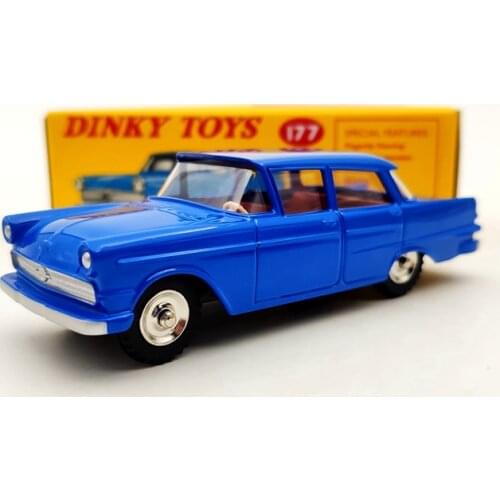 1/43 DeAgostini Dinky toys 177 Opel Kapitan Met Vensters Diecast Models Auto Car Gift Collection