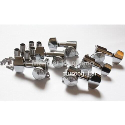 3L3R Chrome Locked String Guitar Tuning Pegs keys Tuners Machine Heads