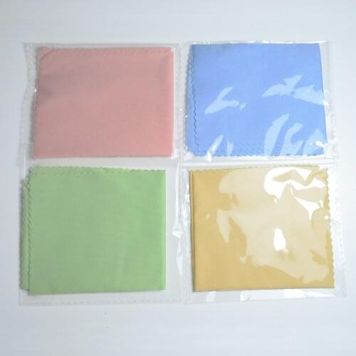 5pcs Guitar Cleaning and Polishing Cloth Musical Instruments Wiping Cloth Fit for All Piano Drum Bass and Instrument Surfaces