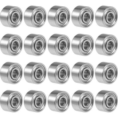 692ZZ Deep Groove Ball Bearing 2x6x3mm Double Shielded Bearing Steel Bearings 20-Pack