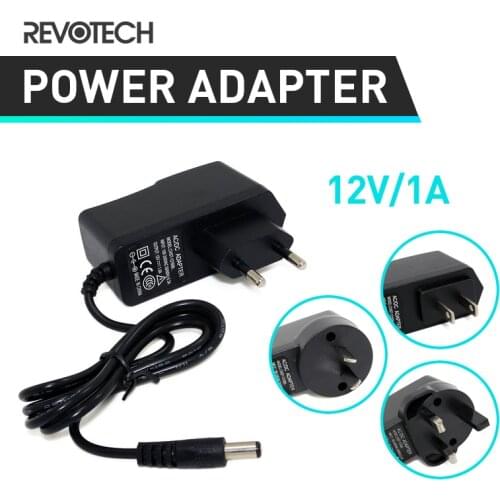 EU / US / UK / AU Plug DC 12V 1A CCTV Security Cameras Power Supply Adapter