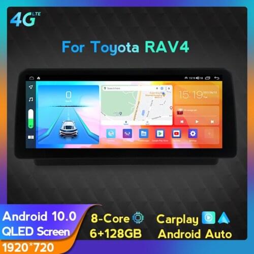 Android 10.0 DSP Car Multimedia Video Player GPS For Toyota RAV4 2020 Navigation Auto Carplay Support 4G LTE 5GHz WIFI DVR TPMS