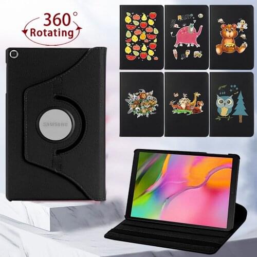 Tablet Case for Samsung Galaxy Tab s6 Lite P610/Tab A7/Tab A 10.1 T510/T515 360 Rotating Protective Case+ Free Stylus