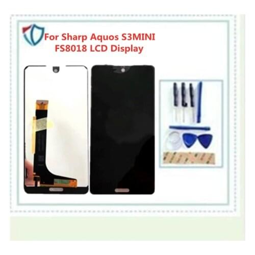 For Sharp Aquos S3MINI S3 MINI FS8018 2040x1080 LCD Display and Touch Screen Digitizer Assemble Replacement original lcd( not S3
