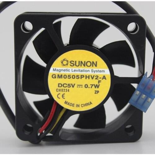Brand new original 5015 5V 0.7W GM0505PHV2-A magnetic suspension bearing large air volume cooling fan