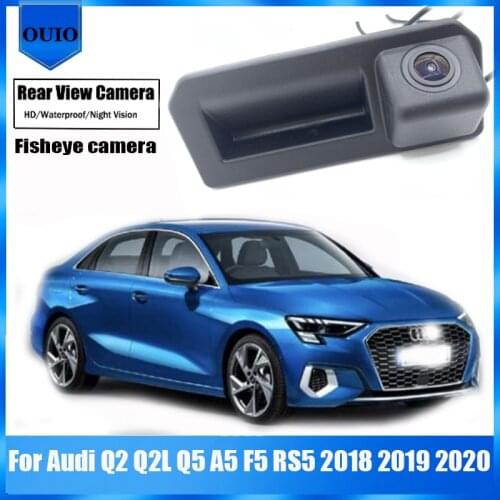 HD rear view camera | For Audi Q2 Q2L Q5 A5 F5 RS5 2018 2019 2020 Night Vision Waterproof | Backup Parking Reversing Camera