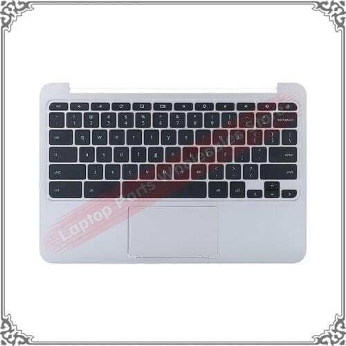 US Laptop keyboard for HP Chromebook 11 G4 palmrest Keyboard & Touchpad 788639-001 Replacement