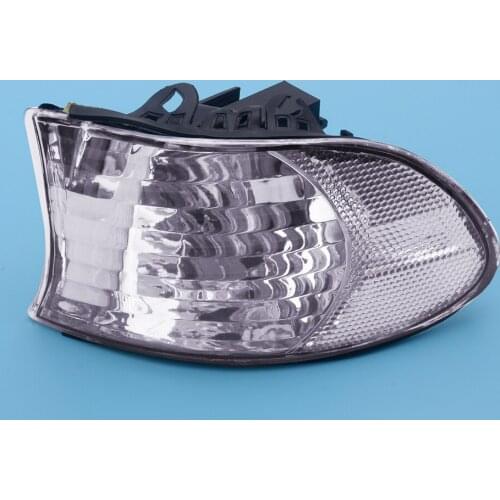 Left Clear Front Corner Turn Signal Clear lamp Light Housing fit for BMW 7 Series E38 LCI Facelift 1999 2000 2001