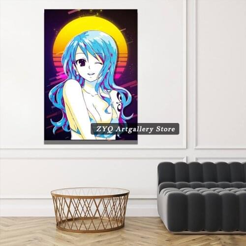 Cute Nami Posters Japanese Anime Prints Clear Image Room Home Art Painting Decorative Paintings Cuadros Decor