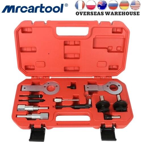 MR CARTOOL Car Special Engine Timing Tool Set For Fiat Vauxhall Opel 1.3 1.9 CDTI Belt Replacement Kit