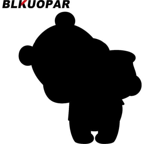 BLKUOPAR for Bear Graphics Car Stickers Simple Vinyl Decals Occlusion Scratch Vehicle Motorcycle Decor Car Door Protector