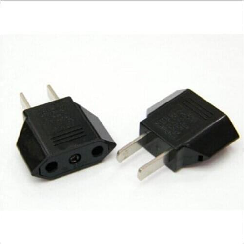 New Arrival Practical Universal US To EU Plug USA To Euro Europe Travel Wholesale Wall AC Power Charger Outlet Adapter Converter