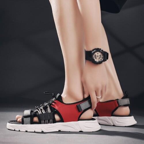 Sandel verano cork black man camel shipping slippers rubber roman sandalias free flops summer slides flip classic mens sandels