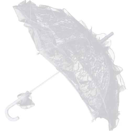 Bud silk lace Wedding Shooting Parasol