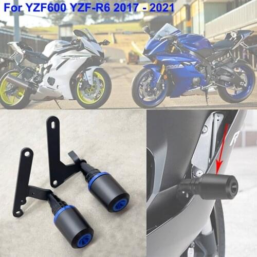 For Yamaha YZF600 R6 2017-2021 2018 2019 2020 YZF 600 Motorcycle Frame Sliders Crash Pad Protector Fairing Guard Protection New