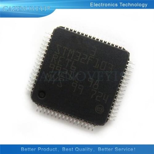 1pcs/lot STM32F103RET6 STM32F103 QFP-64 In Stock