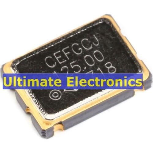 10pcs SMD Active Crystal 7050 125MHz 20PPM 3.3V 5*7mm 4feet 5070 Resonator