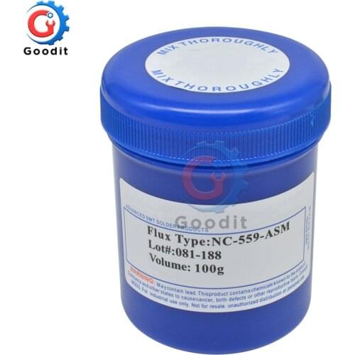 100g Flux Paste RAM-218/NC-559-ASM Lead-Free Solder Flux Paste For SMT BGA Reballing Soldering Welding Repair Paste