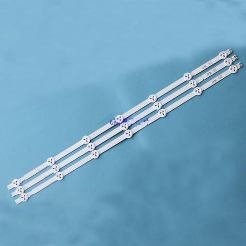 100% brand new for lg backlight kit 6916l-1438a b1 6916l-1437a b2 32ln5400 32ln577s 1 set = 3 pieces (1 pcs = 7led)