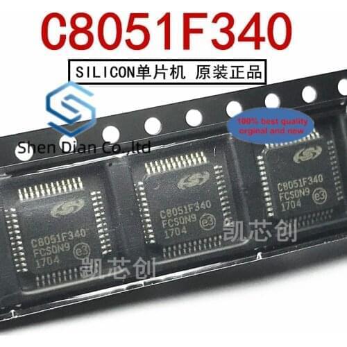 52pcs 100% orginal new in stock C8051F340-GQR C8051F340 QFP ORIGINAL IN SOTCK IC