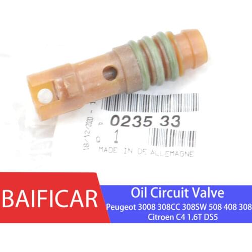 Baificar Brand New Genuine Cylinder Block Oil Circuit Valve 023533 For Peugeot 3008 308CC 308SW 508 408 308 Citroen C4 1.6T DS5