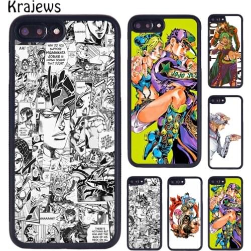 Krajews Jolyne Kujo Johnny Joestar Jojo Phone Case For iPhone 5 6S 7 8 Plus 11 12 Pro X XR XS Max Samsung Galaxy S6 S7 S8 S9 S10