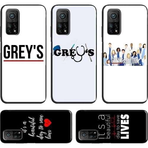 Beautiful Day To Save Lives Greys Anatomy For POCO X3 Pro F3 M3 Pro Phone Case For Xiaomi Mi 11 Lite Ultra A3 9T 10T Pro Cover