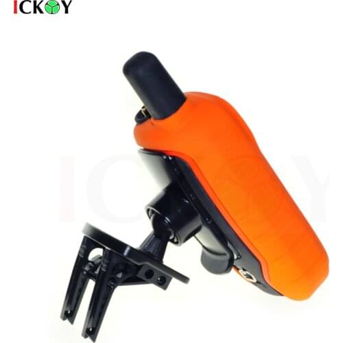 Car Air Vent Holder Cradle Mount Bracket + Silicone Protect Case Skin for Garmin Alpha 100 Alpha100 Accessories