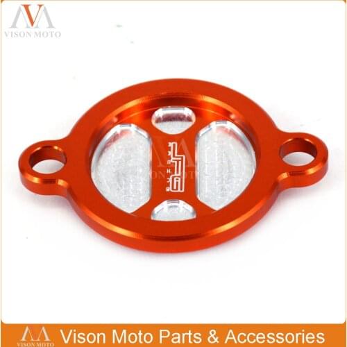 Billet Oil Filter Cover Cap For KTM 250 350 450 505 SXF 450SMR 350 EXCF 200 450 530 EXC 350 Freeride SXS11450255 Motocross