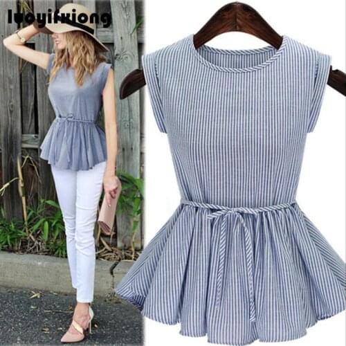 Luoyifxiong Sleeveless Blouses