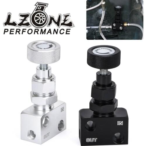 LZONE - Brake Proportion Valve Adjustable Prop, Brake Bias Adjuster Racing Lever Type JR3315