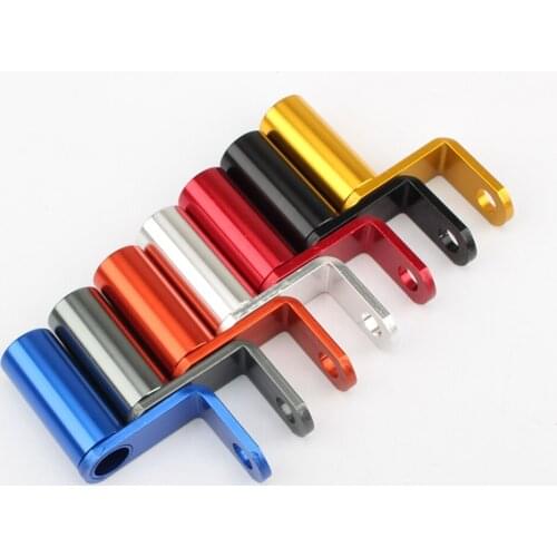 Motorcycle Rearview Side Mirror Extender Bar Bracket For Phone GPS