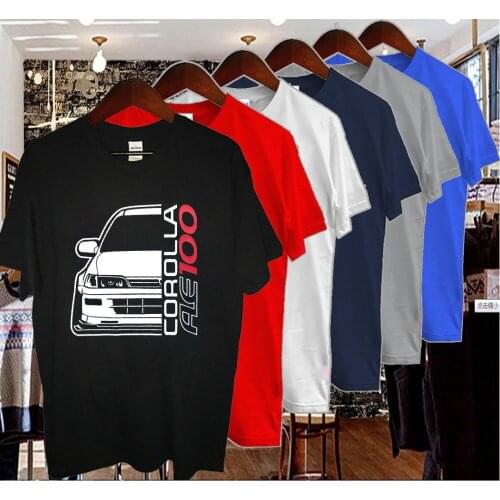 New Logo Corolla Ae100 T-Shirt All Colour T-Shirt Men T Shirt Homme 2019 For Tall And Big Men Offensive Tee Shirts