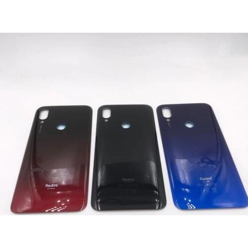 Original For Xiaomi Redmi 7 Back Battery Cover Rear Door Housing Case Panel Redmi7 Replacement Battery Cover