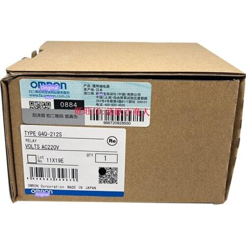 Original G4Q-212S AC220V Quality test video can be provided，1 year warranty, warehouse stock