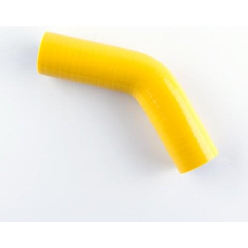 28mm 45 Degree Silicone Elbow Bend Hose Rubber Coolant Radiator Intercooler